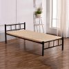 Steel Single Bed Frame with Headboard