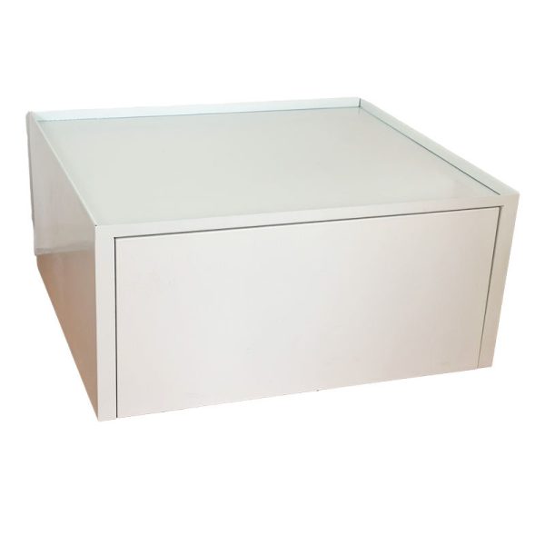 Steel Washer Pedestal with Drawer-001