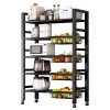 Steel Kitchen Rack with Baskets & Wheels