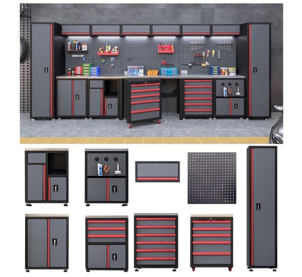 Garage Tool Cabinet Set-001