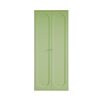 Modern Metal Wardrobe – Glass or Steel Doors