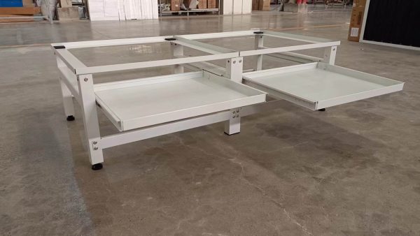 Steel Washing Machine Stand with Shelf