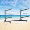 2-Tier Kayak Storage Rack with Wheels