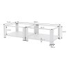 Double Laundry Pedestal Stand