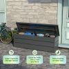 H6c2e781297974f0dbdb33c481410a396P Outdoor Storage Box with Hydraulic Lid