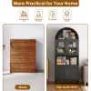 Arched Metal Storage Cabinet