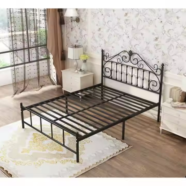 Vintage Metal Bed Frame-001