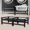 Steel Washing Machine Stand with Shelf