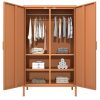 Ha74b9998d1fe40b1b4f871a2bc2258a5i Double Door Steel Home Wardrobe-001