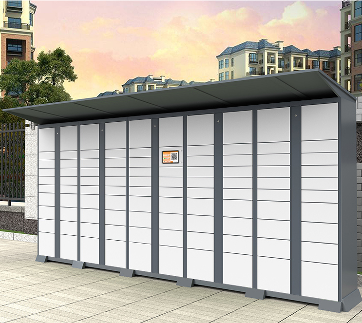 Advanced Smart Parcel Locker with Secure Storage and Automated Package ...