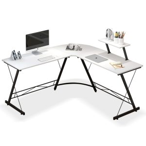 L Shape Corner Desk Gaming Table