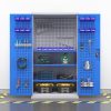 Tool Storage Cabinet with Pegboard-001
