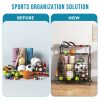 Rolling Sports Equipment Organizer