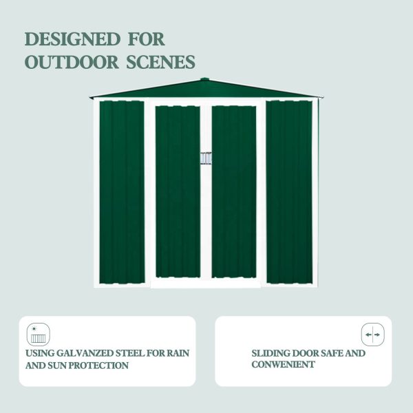 Metal Garden Shed-001