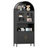 Arched Metal Storage Cabinet