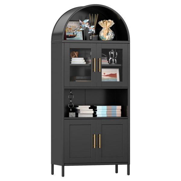 Arched Metal Storage Cabinet
