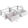 Steel Washing Machine Base with Drawers