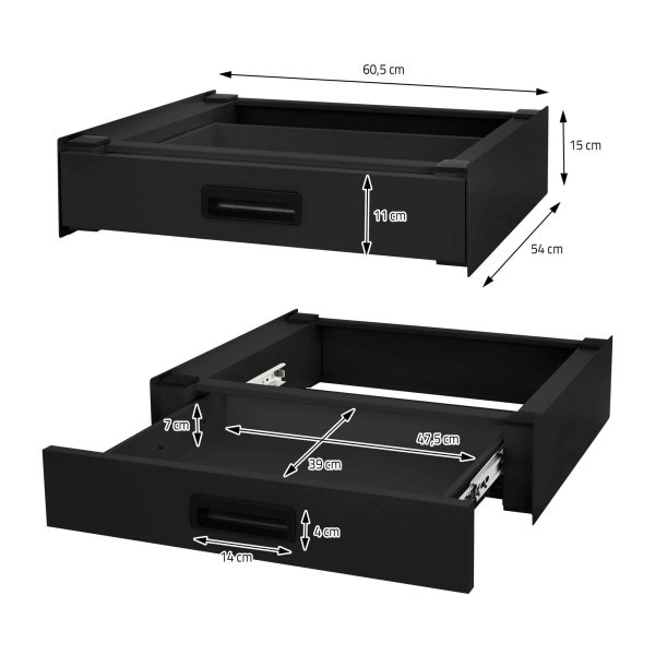 Hd9a8a804257249f08eee2f0778d8e6184 Washer and Dryer Pedestal with Drawer
