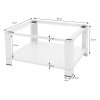 Washing Machine Stand with Storage Shelf