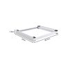 4-Sided Steel Washing Machine Stand