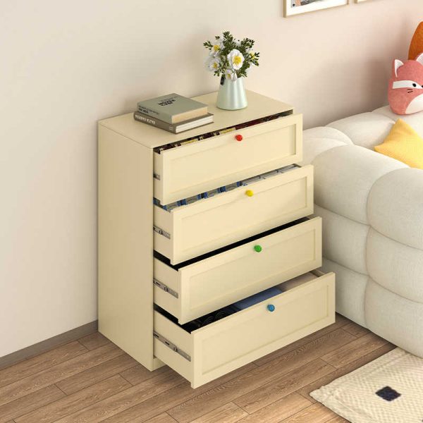 Steel Storage Cabinet with Colorful Drawers