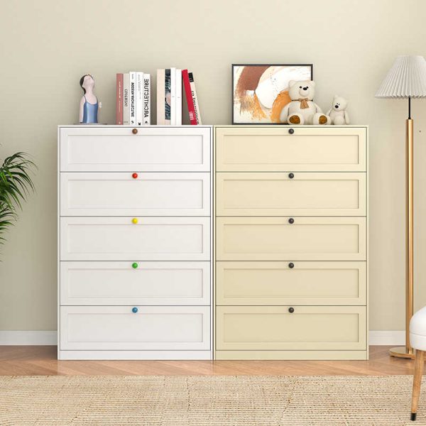 Steel Storage Cabinet with Colorful Drawers