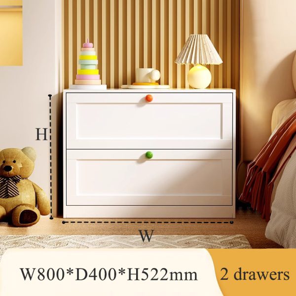 Steel Storage Cabinet with Colorful Drawers