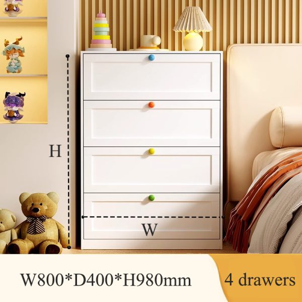 Steel Storage Cabinet with Colorful Drawers