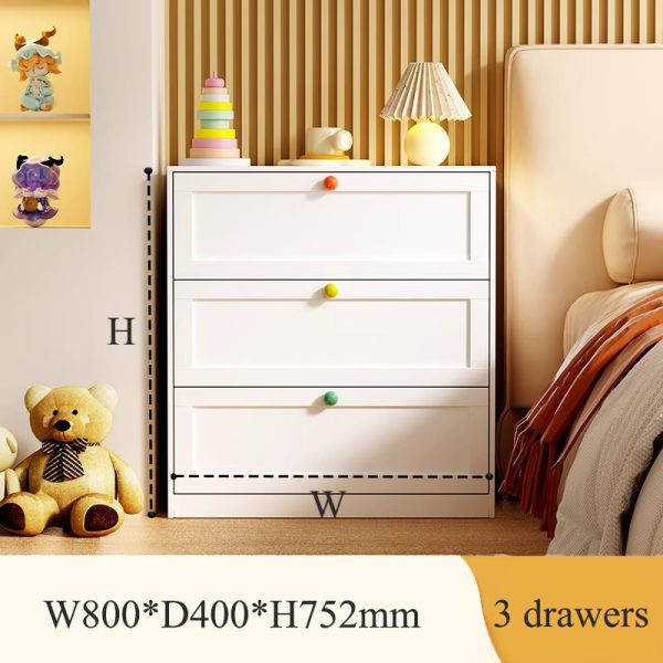 Steel Storage Cabinet with Colorful Drawers