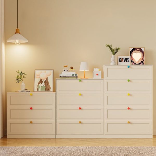 Steel Storage Cabinet with Colorful Drawers