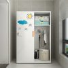 Sliding Door Wardrobe with Print