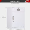 单门一斗白_04 Steel Low Cabinet with Drawers Office Filing Cabinet