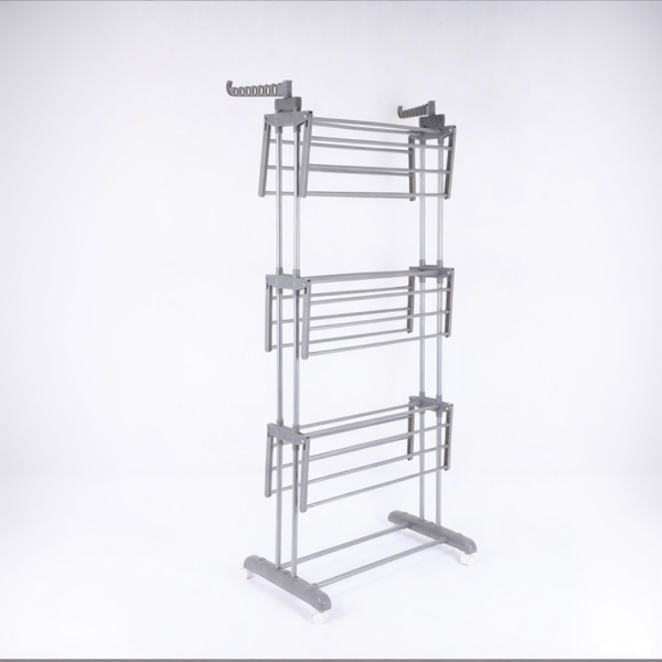 3-Tier Rolling Clothes Drying Rack