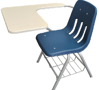 School Desk and Chair Set