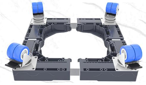 Plastic Washing Machine Base with Wheels-001