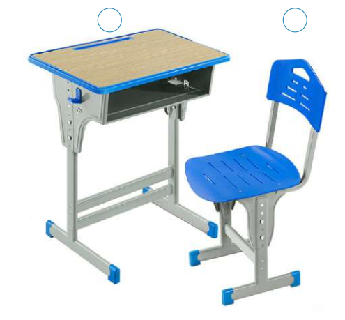 School Desk and Chair Set