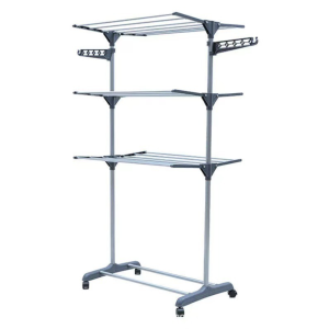 3-Tier Rolling Clothes Drying Rack