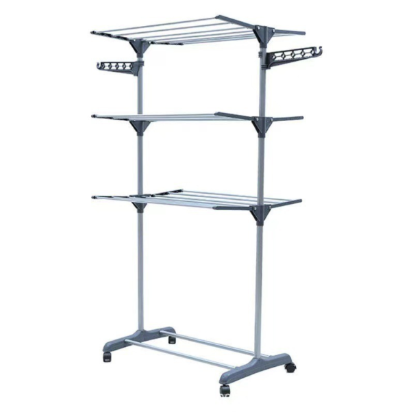 3-Tier Rolling Clothes Drying Rack