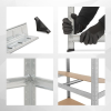 细节图 (2) Heavy Duty Steel Shelving-001