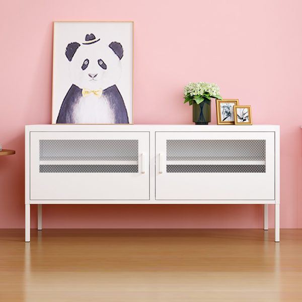 Mesh Door TV Cabinet-002