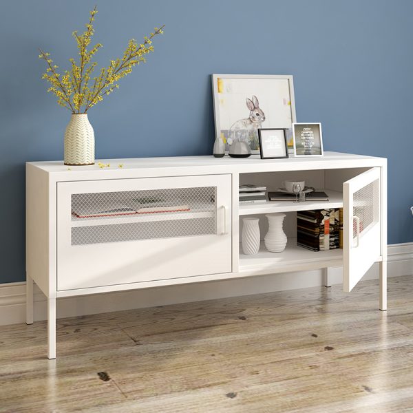 Mesh Door TV Cabinet-002
