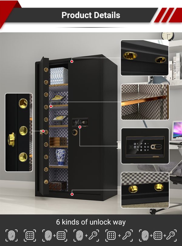 Large Safe Cabinet with Digital Lock