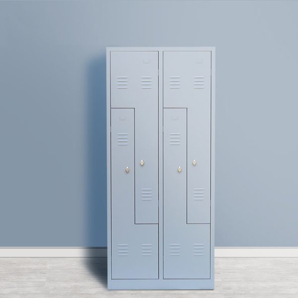 Z Shaped Steel Locker