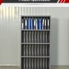 Vertical File Organizer – 72 Slots