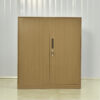 Wood Grain Filing Cabinet with Lock
