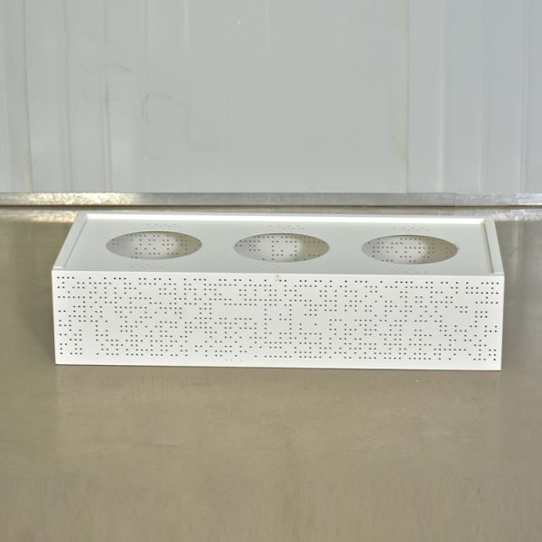 Planter File Cabinet with Sliding Doors