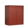 Wood Grain File Cabinet with Lock