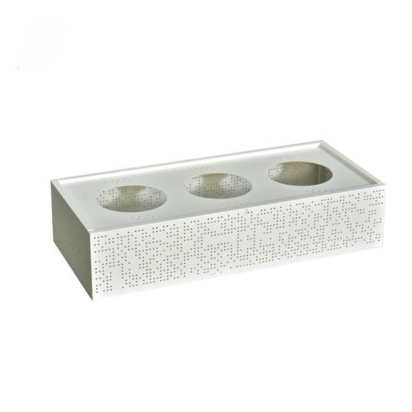 Planter File Cabinet with Sliding Doors