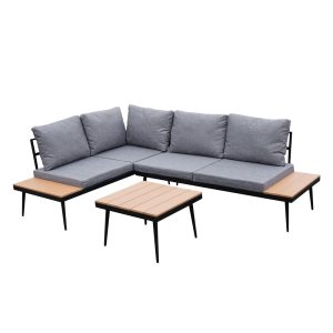 Outdoor Sofa Set with Table