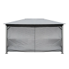 3x4m Outdoor Gazebo with Curtain
